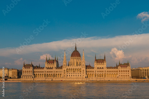 Parliament Building in Budapest Hungary