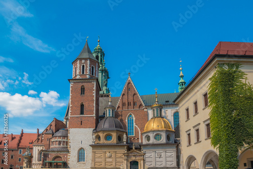 Church in Wawel Castle Krakow Poland