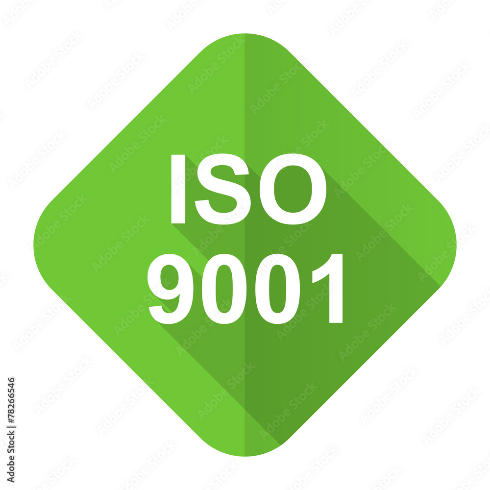 iso 9001 flat icon iso 9001 flat icon