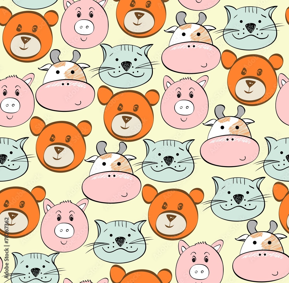 Obraz premium seamless pattern