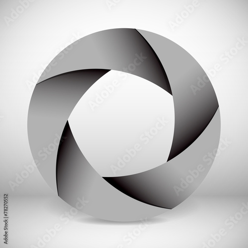 Diaphragm vector illustration