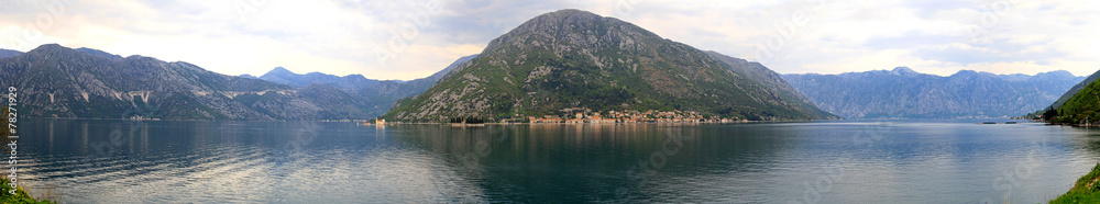 Bay of Kotor panorama