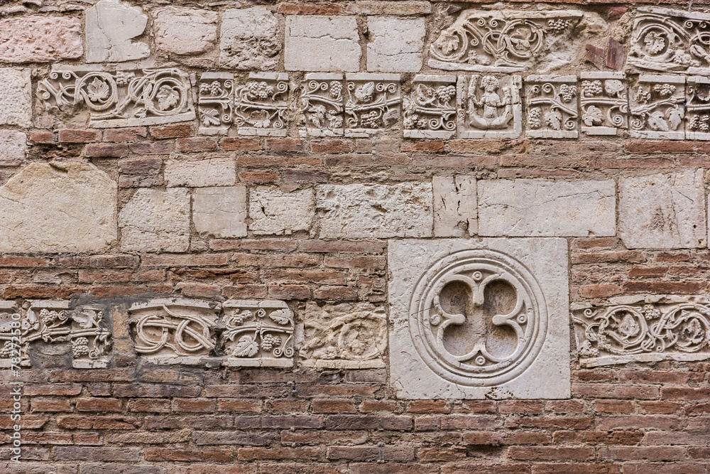 Particolare muro medioevale