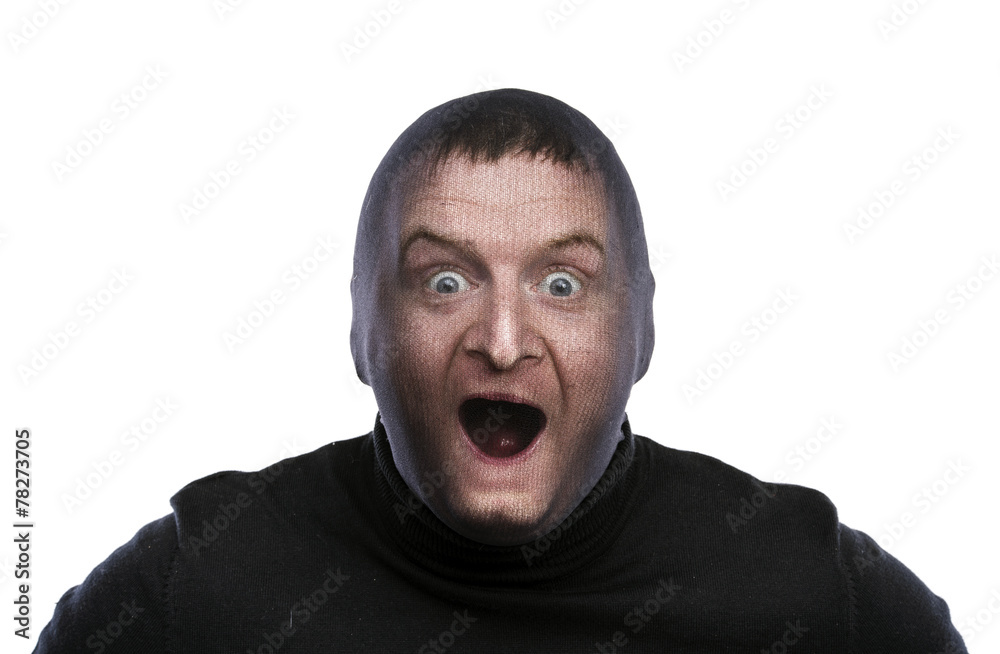 Thief in balaclava Thief in balaclava