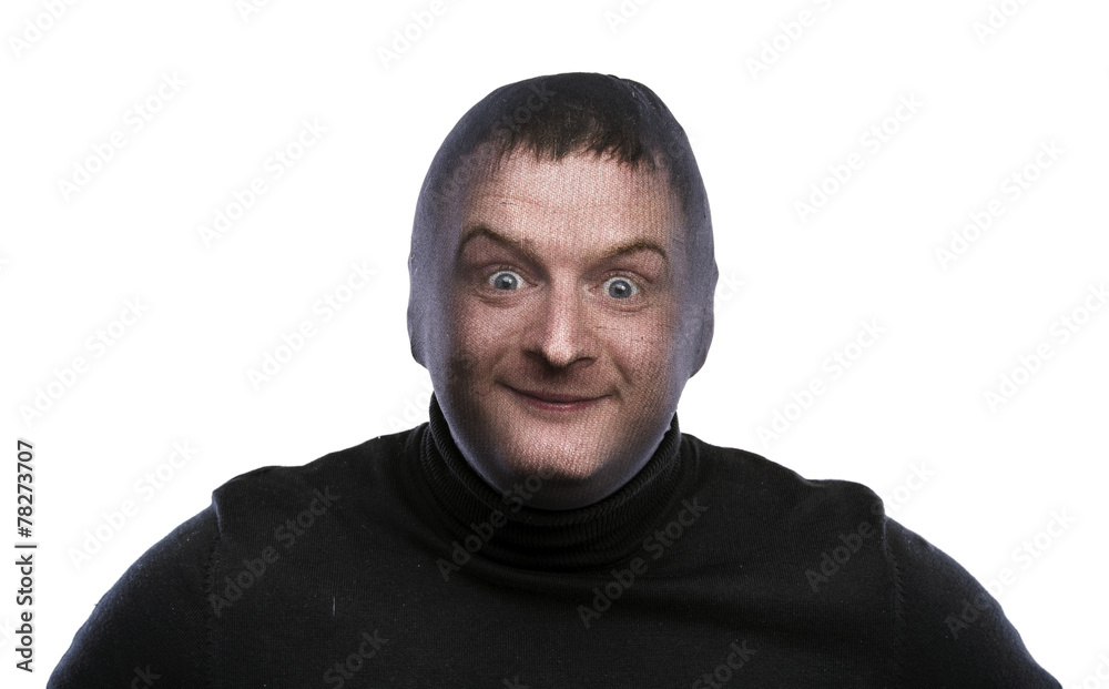 Obraz premium Thief in balaclava