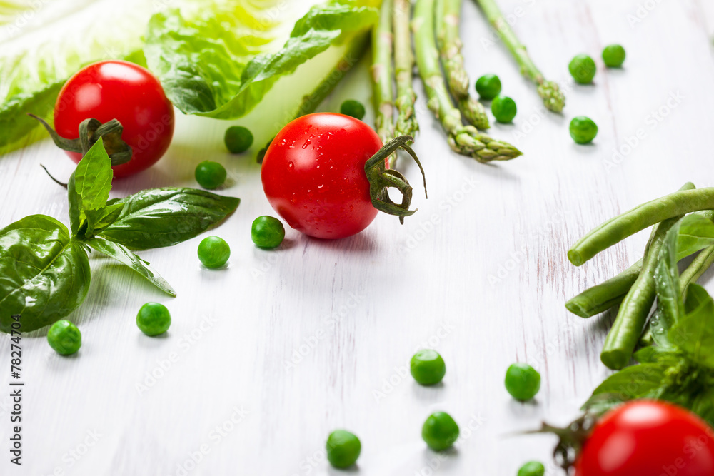 Fresh vegetables