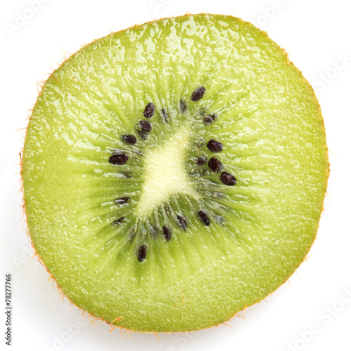 Картината върху платно kiwi on white background. close-up
