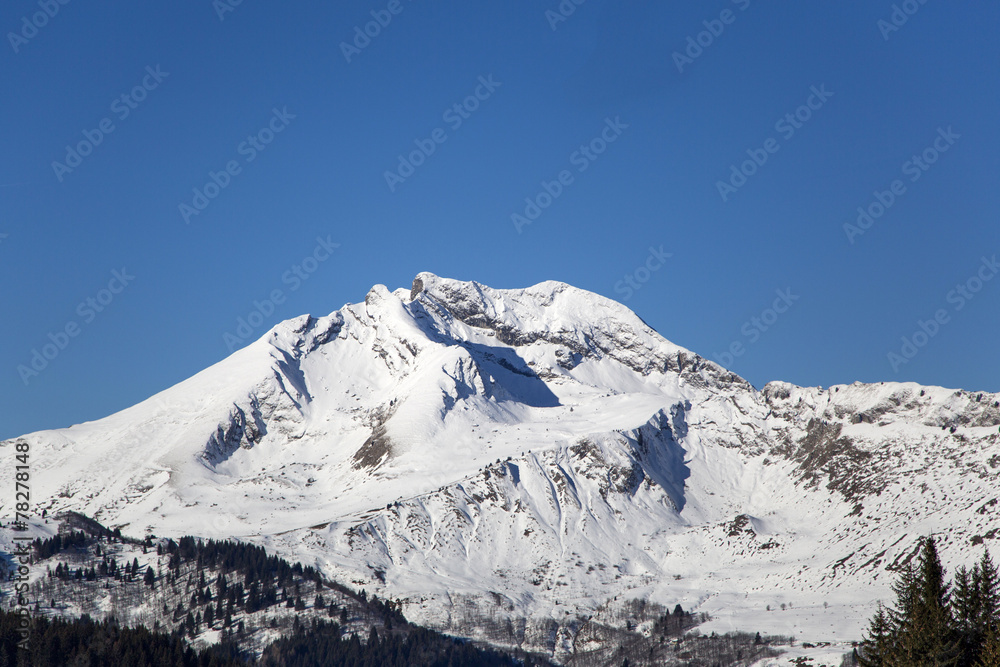 Obraz premium Portes du soleil