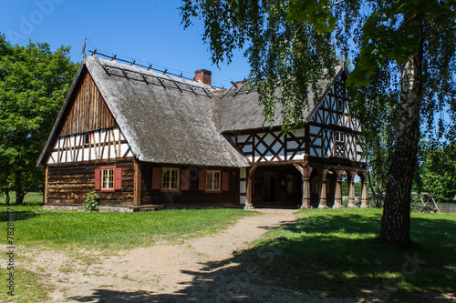Polish historic village house