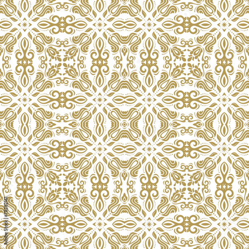 Orient Seamless Pattern. Abstract Background