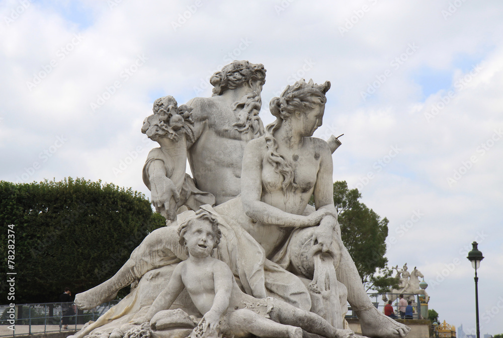 A Statue at Jardin des Tuileries