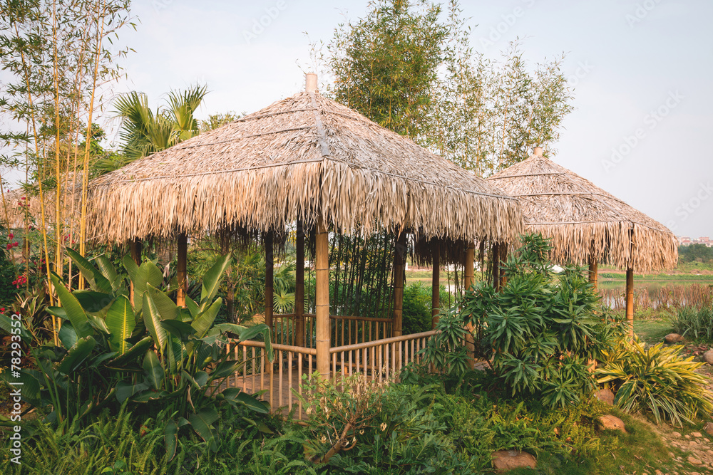 Bamboo house Bamboo house