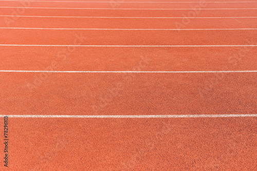 Running track for athletics