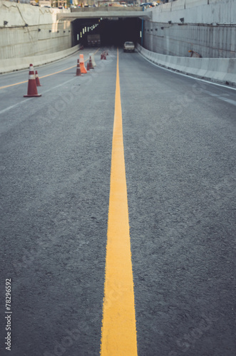 Wallpaper Mural Asphalt road Torontodigital.ca