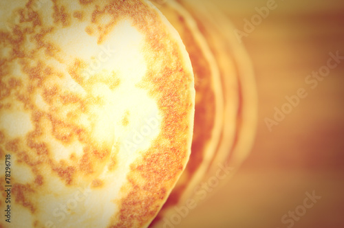 Tableau sur toile Pancake, flapjack, slapjack