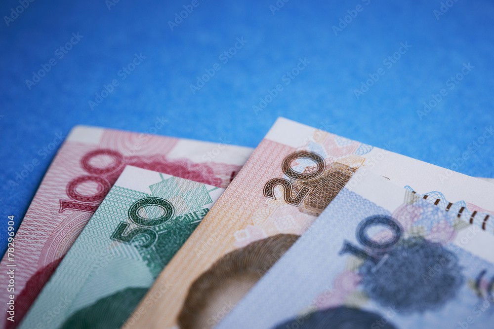 Obraz premium Chinese currency