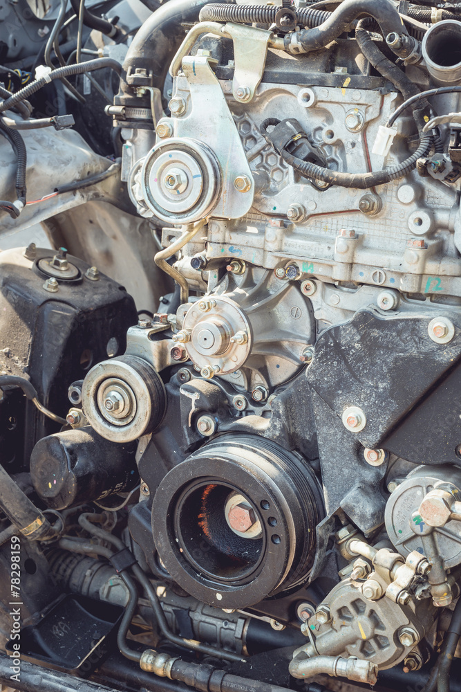 Car engine part Car engine part