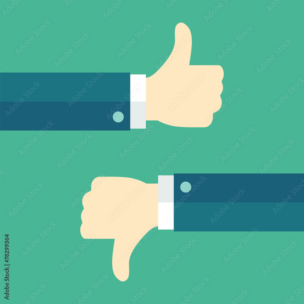 thumbs up and thumbs down thumbs up and thumbs down