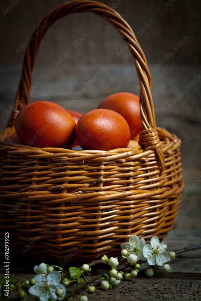 eggs in basket