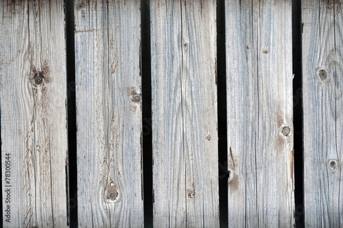 Wooden empty background of planks photo