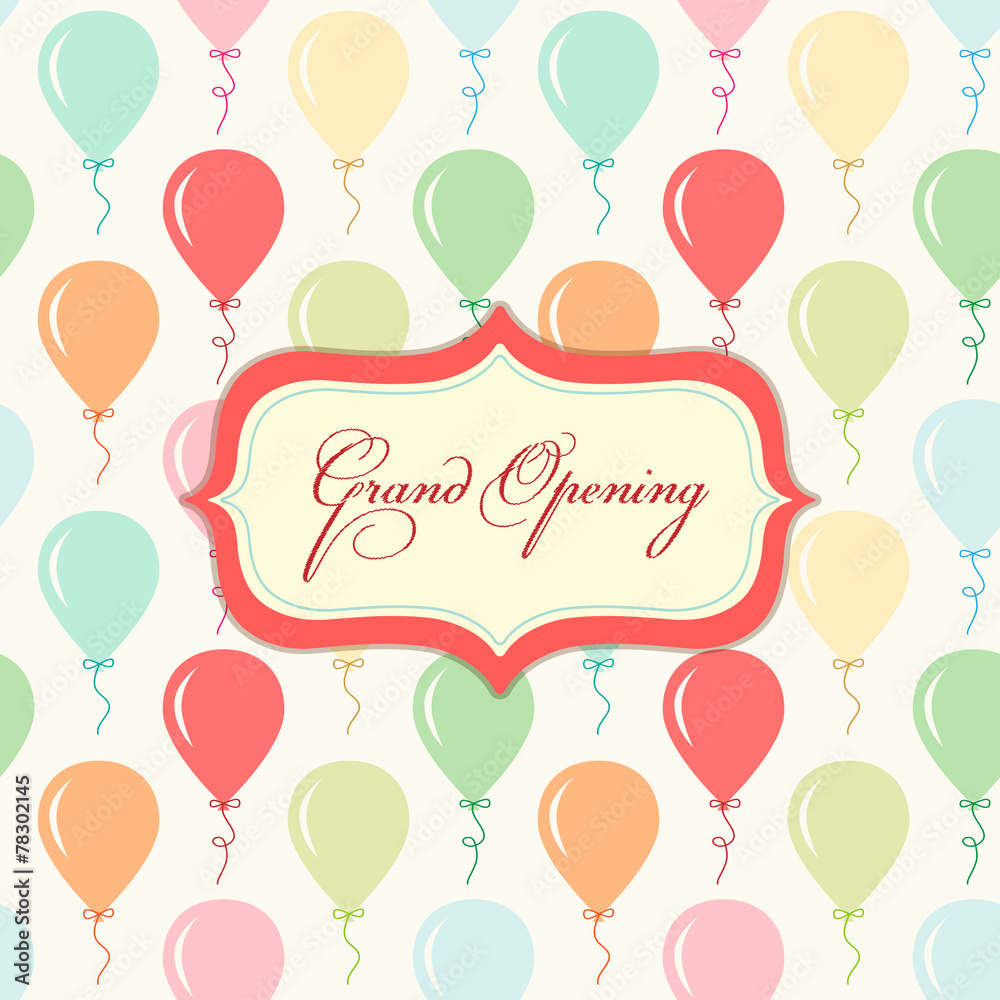 Grand opening card 2