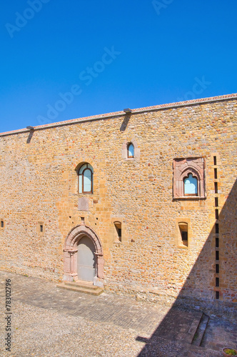 Fototapeta Naklejka Na Ścianę i Meble -  Lagopesole Castle. Basilicata. Italy.