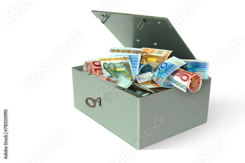Canvastavla Geld 495