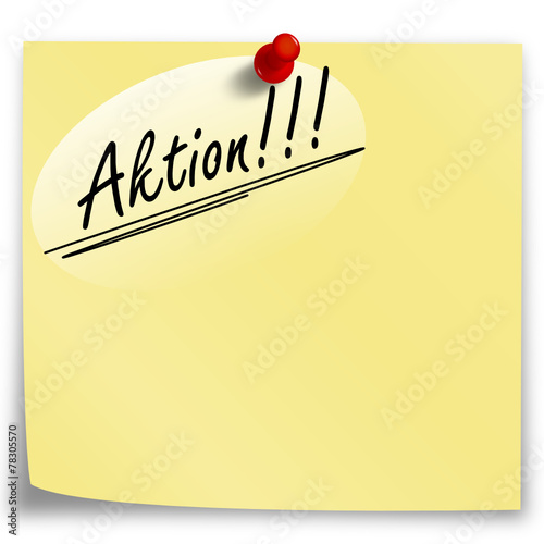 Post-It Aktion!