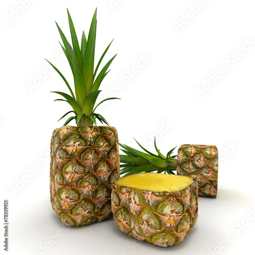 Cubic pineapple