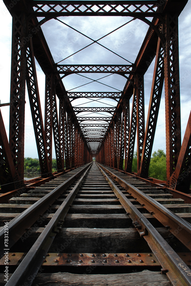 vía del tren