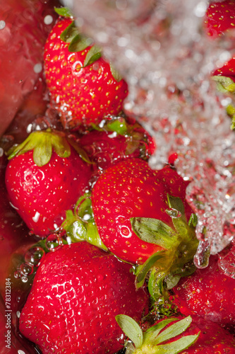 Refreshing strawberries