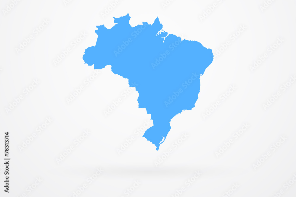 Brazil Country Vector Map Brazil Country Vector Map