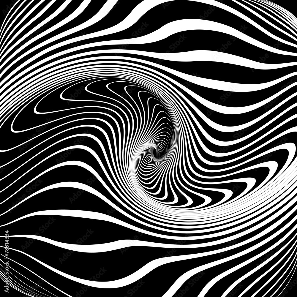 Vortex movement. Abstract design. Vortex movement. Abstract design.
