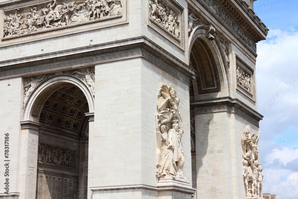 Triumphal Arch in Paris