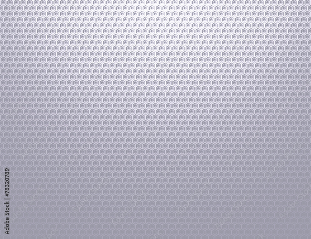 Soft silver grey metal grid pattern wallpaper