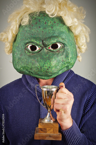 Lizard Mask Sweater photo