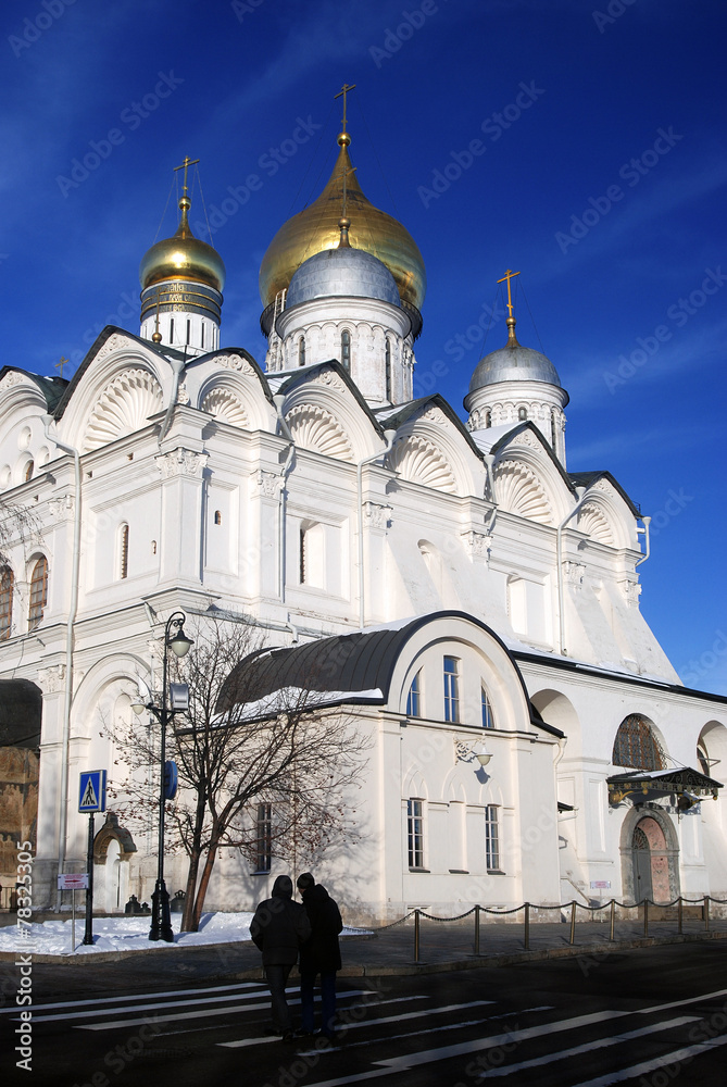 Archangels church. Moscow Kremlin. UNESCO Heritage Site.