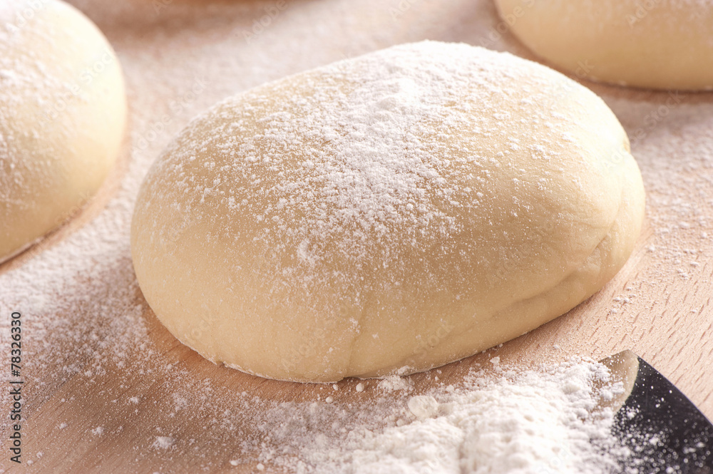 Fresh homemade pizza dough Fresh homemade pizza dough