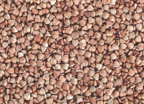 Buckweat grain macro background