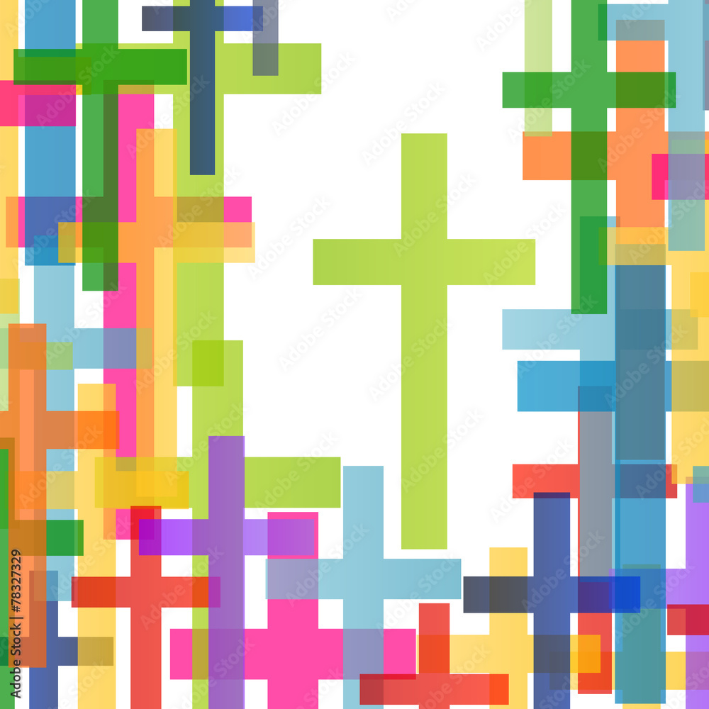 Christianity religion cross concept abstract background vector Christianity religion cross concept abstract background vector