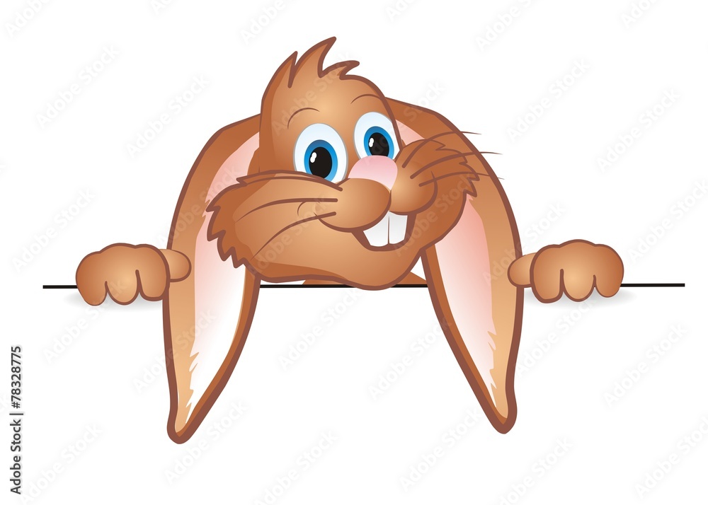 Obraz premium witziger Osterhase