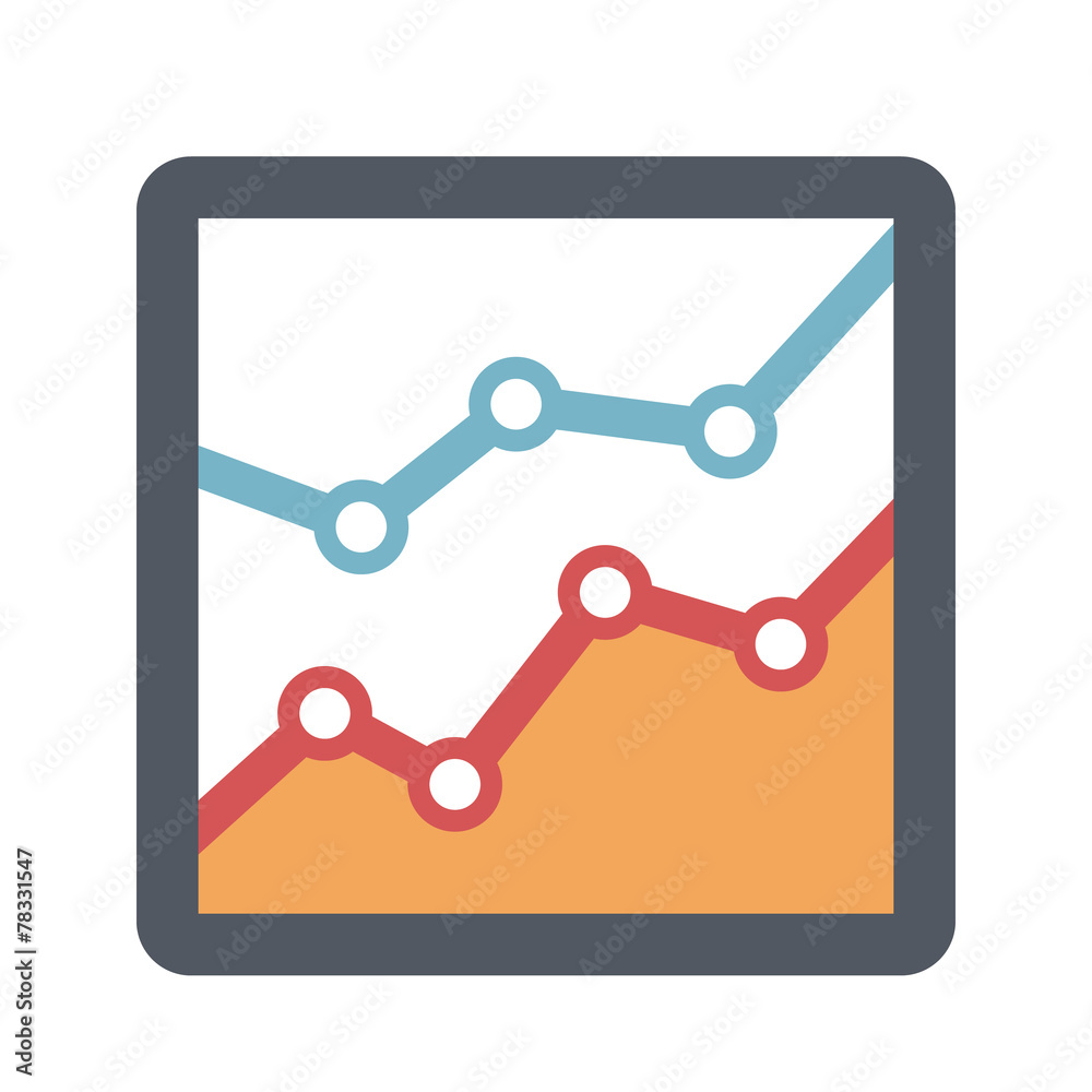 Chart Flat Icon Chart Flat Icon