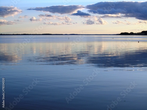 Sonnenuntergang am Achterwasser - Insel Usedom - Ostsee