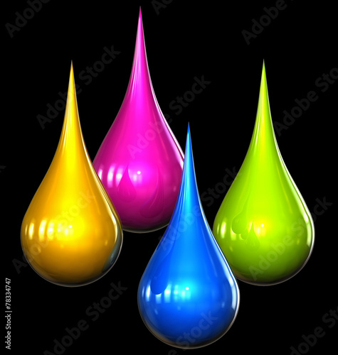 color drops