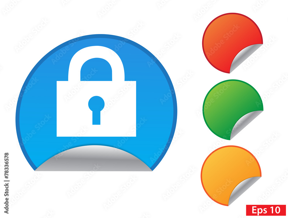 lock icon. for website or app. Vector eps10. lock icon. for website or app. Vector eps10.