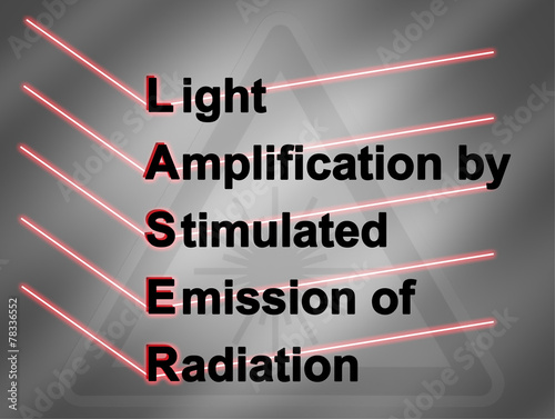 Laser Arbeitssicherheit Arbeitsschutz photo