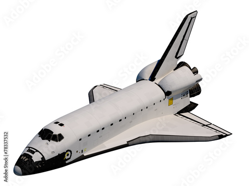 Fototapeta Naklejka Na Ścianę i Meble -  Space Shuttle. Orbiter