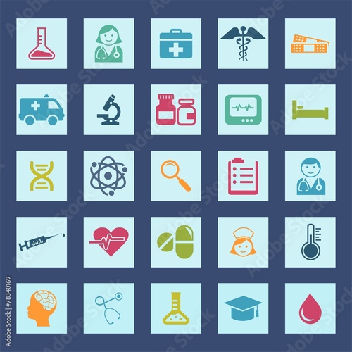 health and science icons