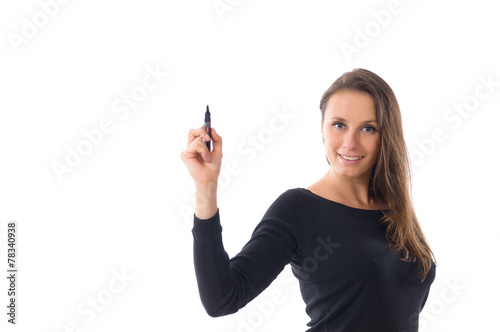 Business-Frau im Meeting