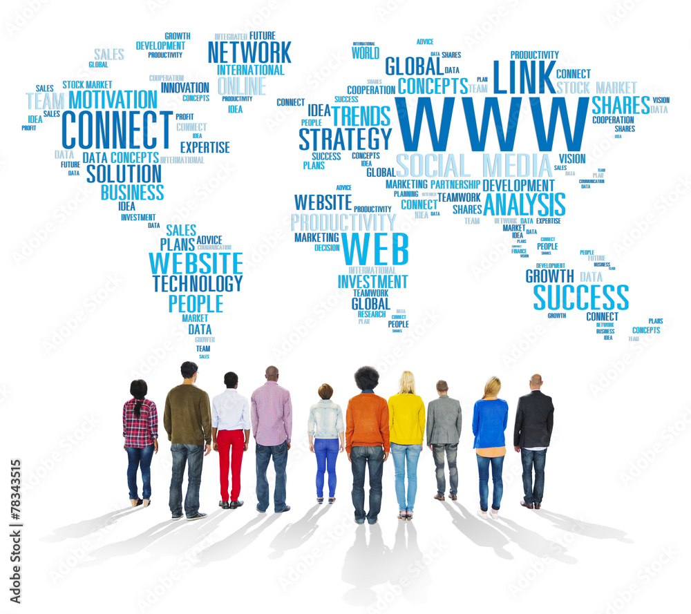 Social Media Internet Connection Global Communications Concept